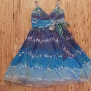 BCBGMaxAzria silk chiffon size 2 dress